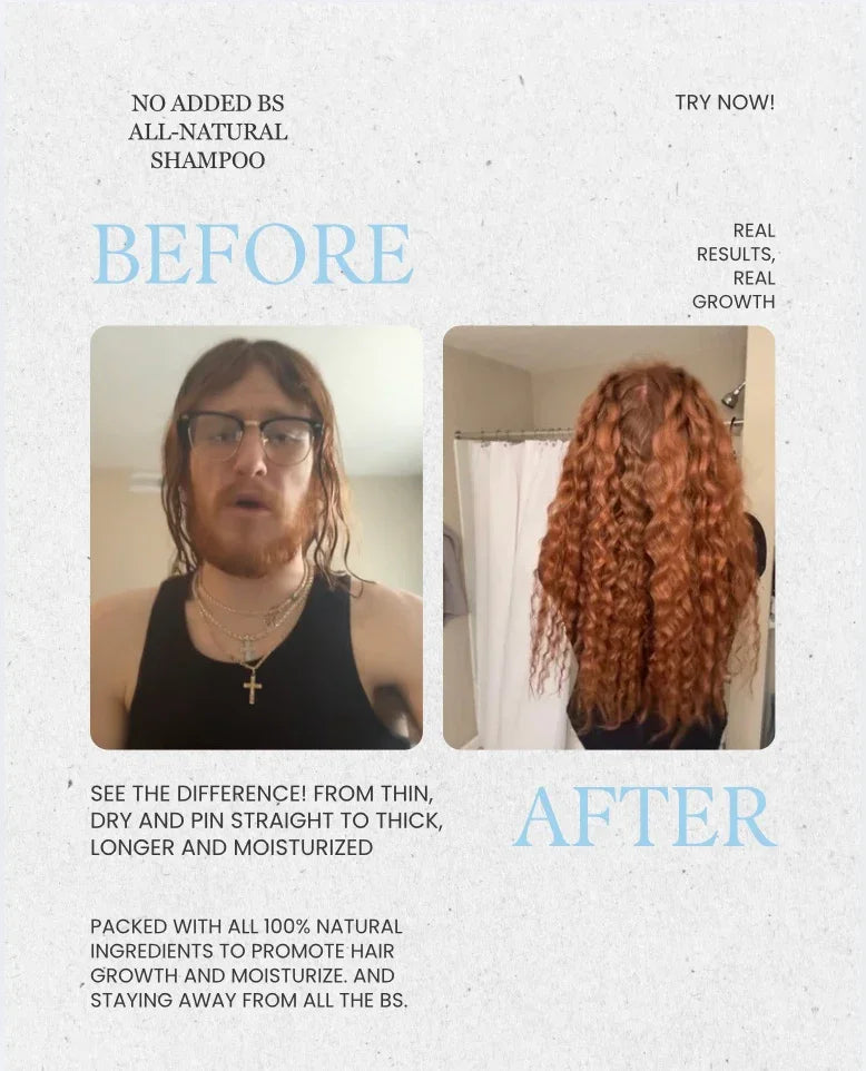 Healthy Hair with Natural Ingredients: How 100% Natural Shampoo Transforms Your Hair Health